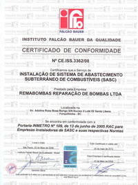 Certificado de Conformidade